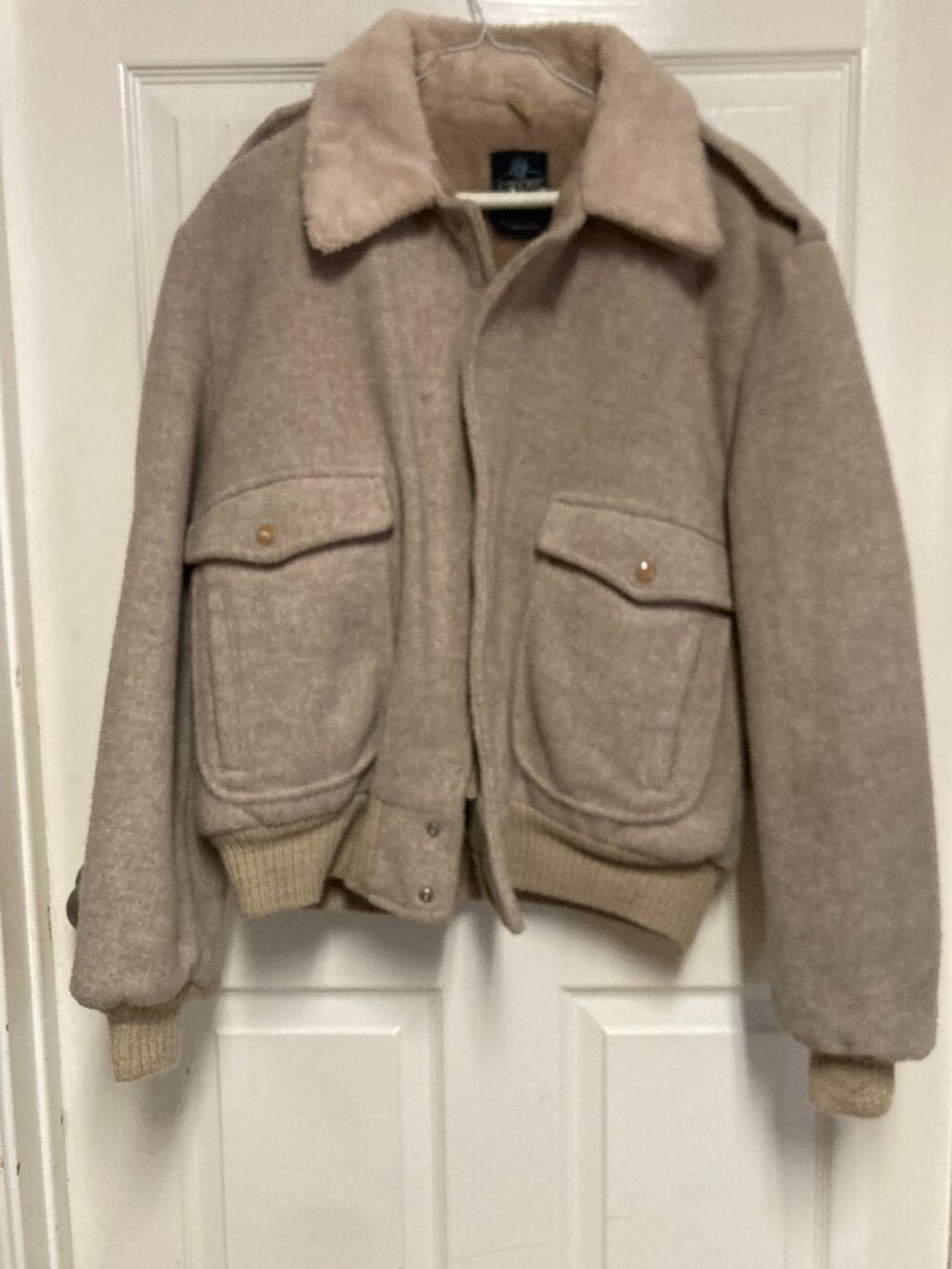 Cooper bomber jacket tan size 44 men's